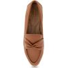imageAerosoles Womens Ellis Loafer FlatDark Tan Pu