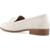 imageAerosoles Womens Ellis Loafer FlatEggnog Faux Nubuck