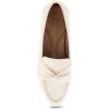 imageAerosoles Womens Ellis Loafer FlatEggnog Faux Nubuck