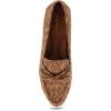 imageAerosoles Womens Ellis Loafer FlatLeopard Metallic Faux Suede