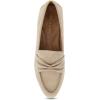 imageAerosoles Womens Ellis Loafer FlatPale Khaki Faux Nubuck