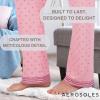 imageAerosoles Womens Notch Collar Cozy Pjs 2 Piece Cozy Comfy Lounge Soft Cotton Sleepwear Buttonup Pajama Set Polka Dot XLarge