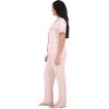 imageAerosoles Womens Notch Collar Cozy Pjs 2 Piece Cozy Comfy Soft Lounge Cotton Sleepwear Buttonup Pajama Set Small Buffalo Plaid Large