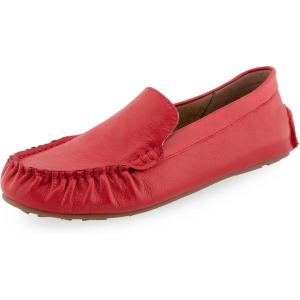 imageAerosoles Womens Coby Loafer FlatRacing Red Leather