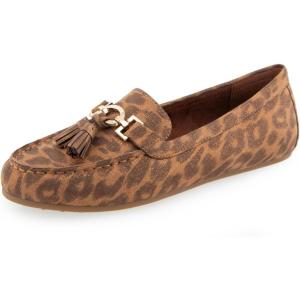 imageAerosoles Womens Deanna LoaferMini Leopard Faux Suede