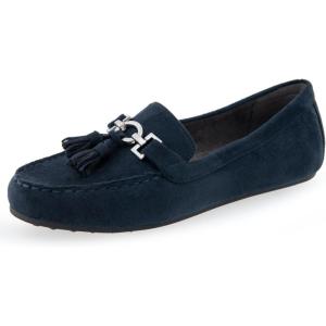 imageAerosoles Womens Deanna LoaferNavy Faux Suede