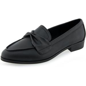 imageAerosoles Womens Ellis Loafer FlatBlack Pu