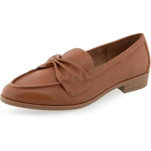 imageAerosoles Womens Ellis Loafer FlatDark Tan Pu