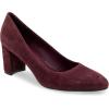 imageAerosoles Womens Betsy PumpDeep Aubergine Suede