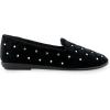 imageAerosoles Womens Betunia LoaferBlack Quilted Velvet