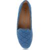 imageAerosoles Womens Betunia LoaferMed Blue Quilted Denim