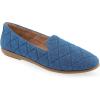 imageAerosoles Womens Betunia LoaferMed Blue Quilted Denim