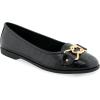 imageAerosoles Womens Bia Ballet FlatBlack Croco Faux Leather