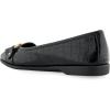 imageAerosoles Womens Bia Ballet FlatBlack Croco Faux Leather