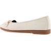 imageAerosoles Womens Bia Ballet FlatEggnog Leather