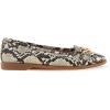 imageAerosoles Womens Bia Ballet FlatNatural Printed Snake Pu