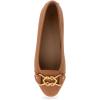imageAerosoles Womens Bia Ballet FlatTan Leather
