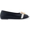 imageAerosoles Womens Big Bet Flat HeelBlack Combo