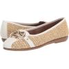 imageAerosoles Womens Big Bet Flat HeelNatural Combo Raffia