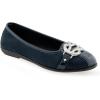 imageAerosoles Womens Big Bet Flat HeelNavy Faux Suede