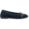 imageAerosoles Womens Big Bet Flat HeelNavy Faux Suede