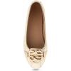 imageAerosoles Womens Big Bet Flat HeelSoft Gold Pu
