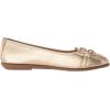 imageAerosoles Womens Big Bet Flat HeelSoft Gold Vegan