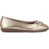 imageAerosoles Womens Big Bet Flat HeelSoft Gold Vegan
