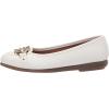 imageAerosoles Womens Big Bet Flat HeelWhite