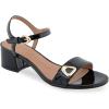 imageAerosoles Womens Cairo Heeled SandalBlack Patent Faux Leather