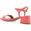 imageAerosoles Womens Cairo Heeled SandalCoral Patent Faux Leather