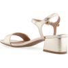 imageAerosoles Womens Cairo Heeled SandalGold Metallic Faux Leather