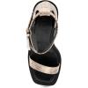 imageAerosoles Womens Calico Heeled SandalRoccia Snake Print Leather