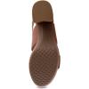 imageAerosoles Womens Camilia Heeled SandalCognac Faux Leather