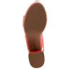 imageAerosoles Womens Camilia Heeled SandalCoral Lizard Embossed Faux Leather