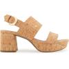 imageAerosoles Womens Camilia Heeled SandalCorkGold Fleck
