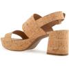 imageAerosoles Womens Camilia Heeled SandalCorkGold Fleck