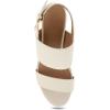 imageAerosoles Womens Camilia Heeled SandalEggnog Combo