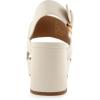 imageAerosoles Womens Camilia Heeled SandalEggnog Faux Leather