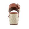 imageAerosoles Womens Camilia Heeled SandalGinger Bread Combo