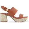 imageAerosoles Womens Camilia Heeled SandalGinger Bread Combo