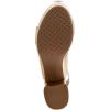 imageAerosoles Womens Camilia Heeled SandalGold Metallic Textured Faux Leather