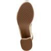 imageAerosoles Womens Camilia Heeled SandalLight Stone Lizard Embossed Faux Leather