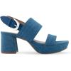 imageAerosoles Womens Camilia Heeled SandalMedium Blue Denim