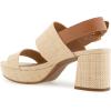 imageAerosoles Womens Camilia Heeled SandalNatural RaffiaTan