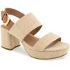 imageAerosoles Womens Camilia Heeled SandalNatural RaffiaTan