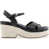 imageAerosoles Womens Chabella Espadrille Wedge SandalBlack Leather