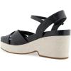 imageAerosoles Womens Chabella Espadrille Wedge SandalBlack Leather