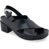 imageAerosoles Womens Chrystie Heeled SandalBlack Leather