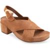 imageAerosoles Womens Chrystie Heeled SandalTan Suede